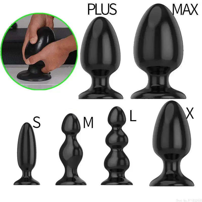 Huge Anal Sex Toys Large Butt Plug Dilatador Prostata Massager For Men Woman Gay Adult Anus Expansion Stimulator Big Anal Beads