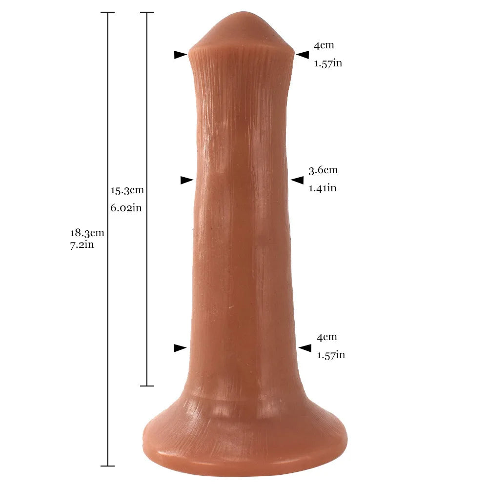 Huge Anal Sex toys Butt Plug Soft Dildo With Suction Cup Male Prostate Massage Anal dilation Stimulator For Women Men Gay Sextoy