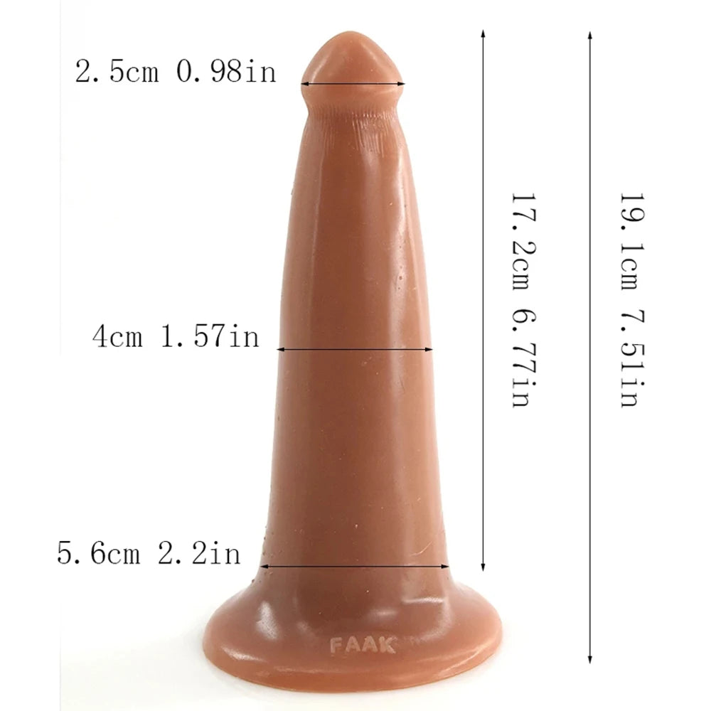 Huge Anal Sex toys Butt Plug Soft Dildo With Suction Cup Male Prostate Massage Anal dilation Stimulator For Women Men Gay Sextoy