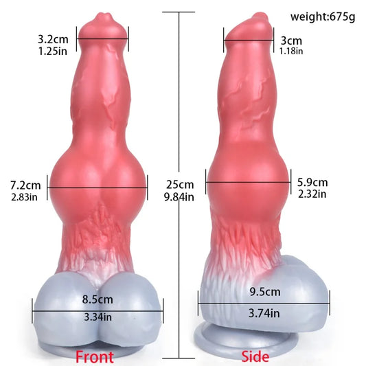 Huge Animal Dildo Sexy Toys for Men Women Silicone Anal Plug Penis Realistic Dog Knot Dildos Female Masturbator Adult Products