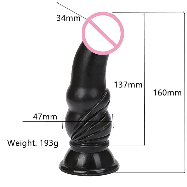 Huge Black Monster Dildo Fake Penis Female Masturbator Dildos for Man Suction Cup G-Spot Massager Adult Pleasure Toys for Women