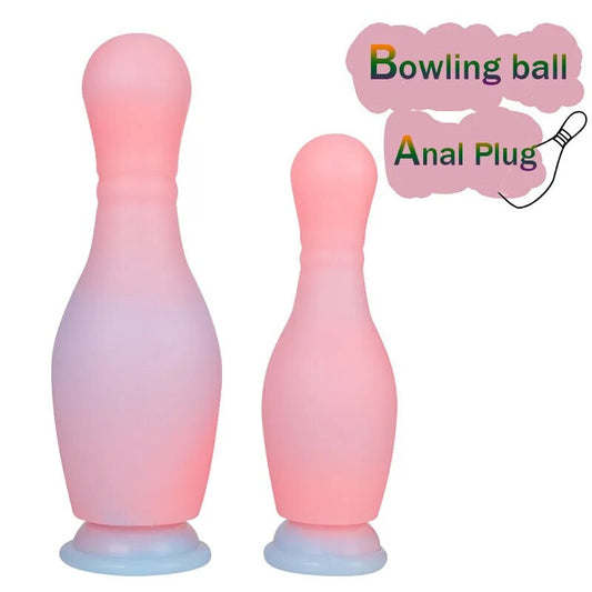 Silicone Huge Bowling Ball Butt Plug