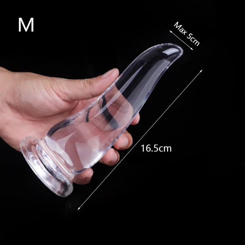 Huge Butt Plug Male Prostate Massage Female Vaginal Anus Stimulation D GXLOCK Store Huge Butt Plug Male Prostate Massage Female Vaginal Anus Stimulation D GXLOCK Store