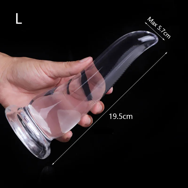 Huge Butt Plug Male Prostate Massage Female Vaginal Anus Stimulation D GXLOCK Store Huge Butt Plug Male Prostate Massage Female Vaginal Anus Stimulation D GXLOCK Store