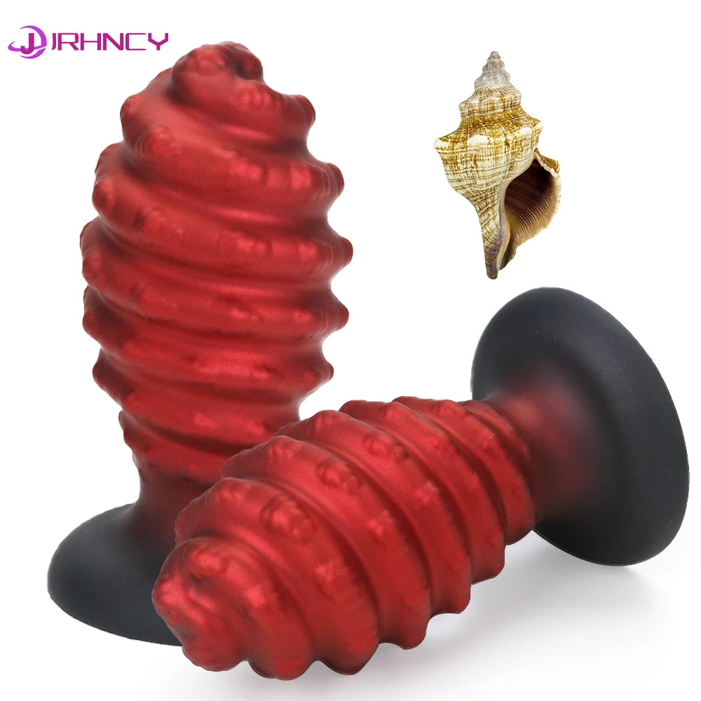 Huge Butt Plug Silicone Soft Whelks Anal Plug Sex Toys For Women Men Prostate Massage Anal Dilatation Gay Sex Shop 18+ Anal Plug