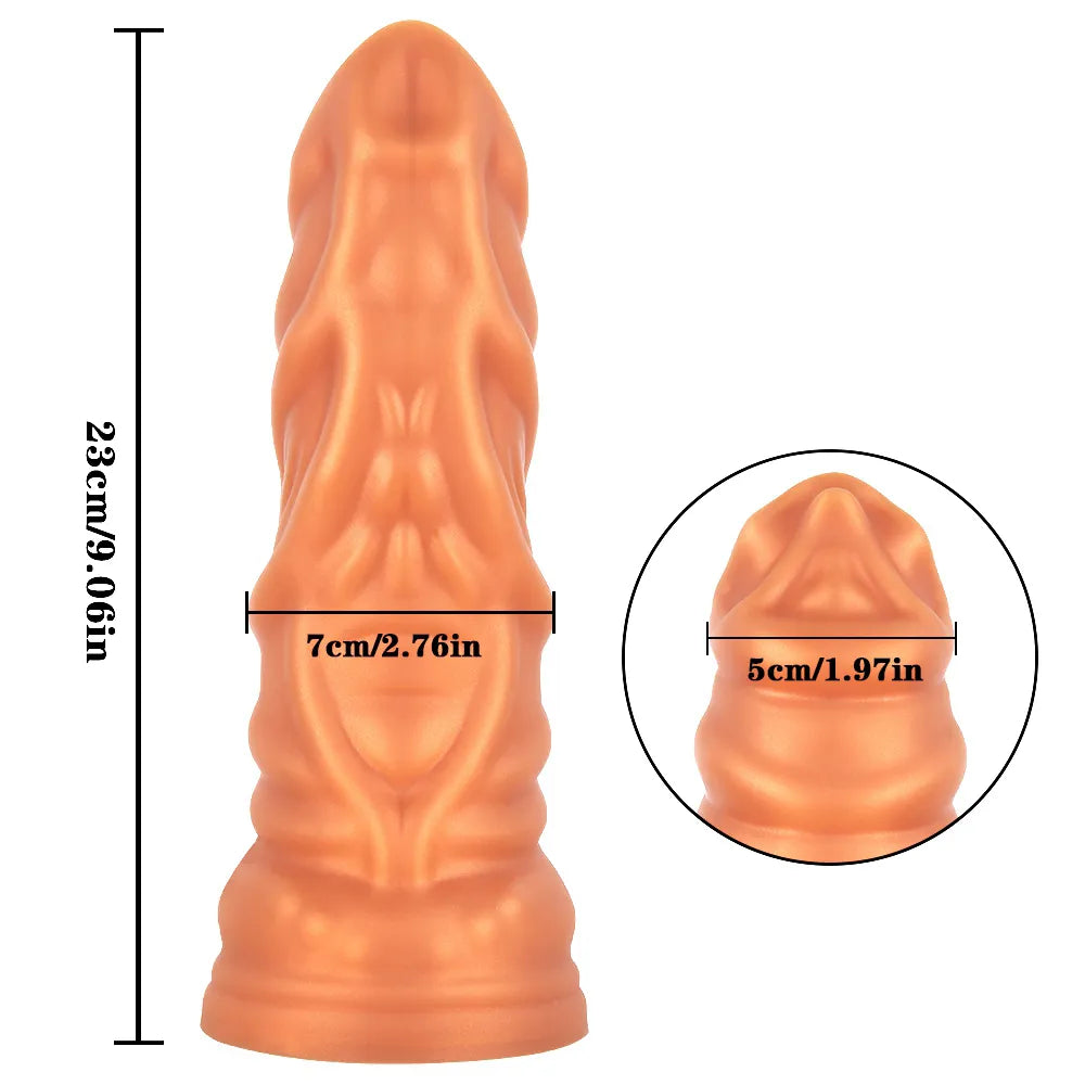 Huge Dildo Realistic Silicone Dildo for Anal Prostate Massager Large Butt Plug Thick Anal Sex Toys for Men Women Adult Toys