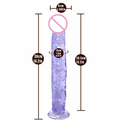 Huge Dildo Super Long Soft Realistic Penis Dick Dildo Female Masturbator Silicone Suction Cup Dildos for Women Xxl Dildo Strapon