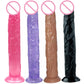 Huge Dildo Super Long Soft Realistic Penis Dick Dildo Female Masturbator Silicone Suction Cup Dildos for Women Xxl Dildo Strapon