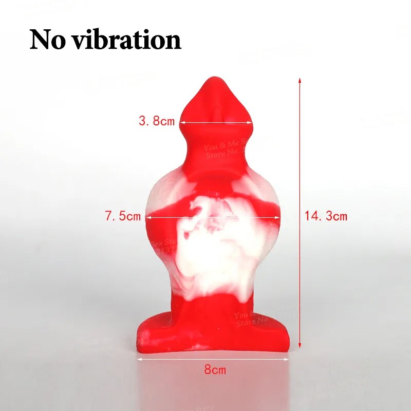 Huge Dog Knot Dildo Realistic Animal Fake Penis Anal Dilator Butt Plug GXLOCK Store Huge Dog Knot Dildo Realistic Animal Fake Penis Anal Dilator Butt Plug GXLOCK Store