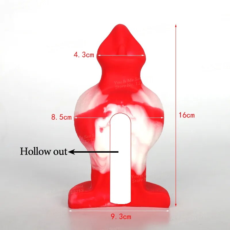 Huge Dog Knot Dildo Realistic Animal Fake Penis Anal Dilator Butt Plug GXLOCK Store Huge Dog Knot Dildo Realistic Animal Fake Penis Anal Dilator Butt Plug GXLOCK Store