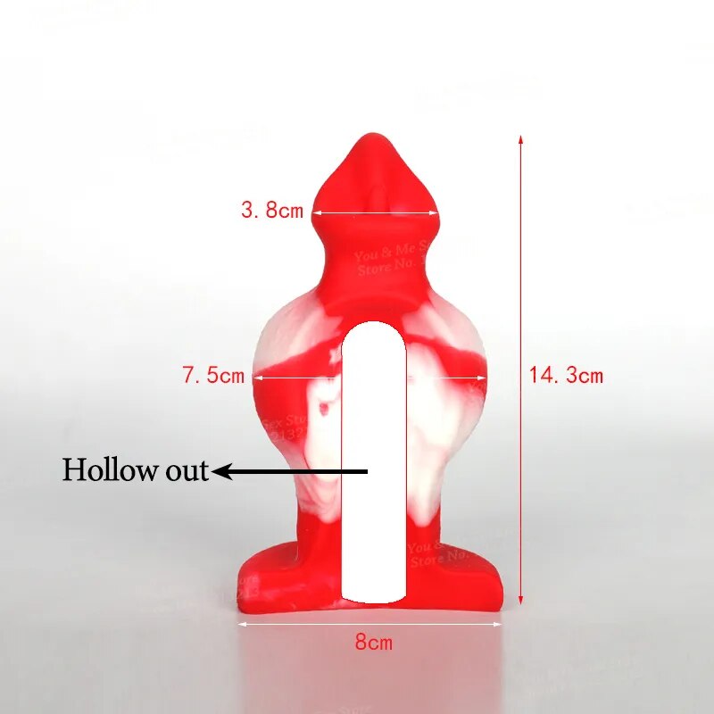 Huge Dog Knot Dildo Realistic Animal Fake Penis Anal Dilator Butt Plug GXLOCK Store Huge Dog Knot Dildo Realistic Animal Fake Penis Anal Dilator Butt Plug GXLOCK Store