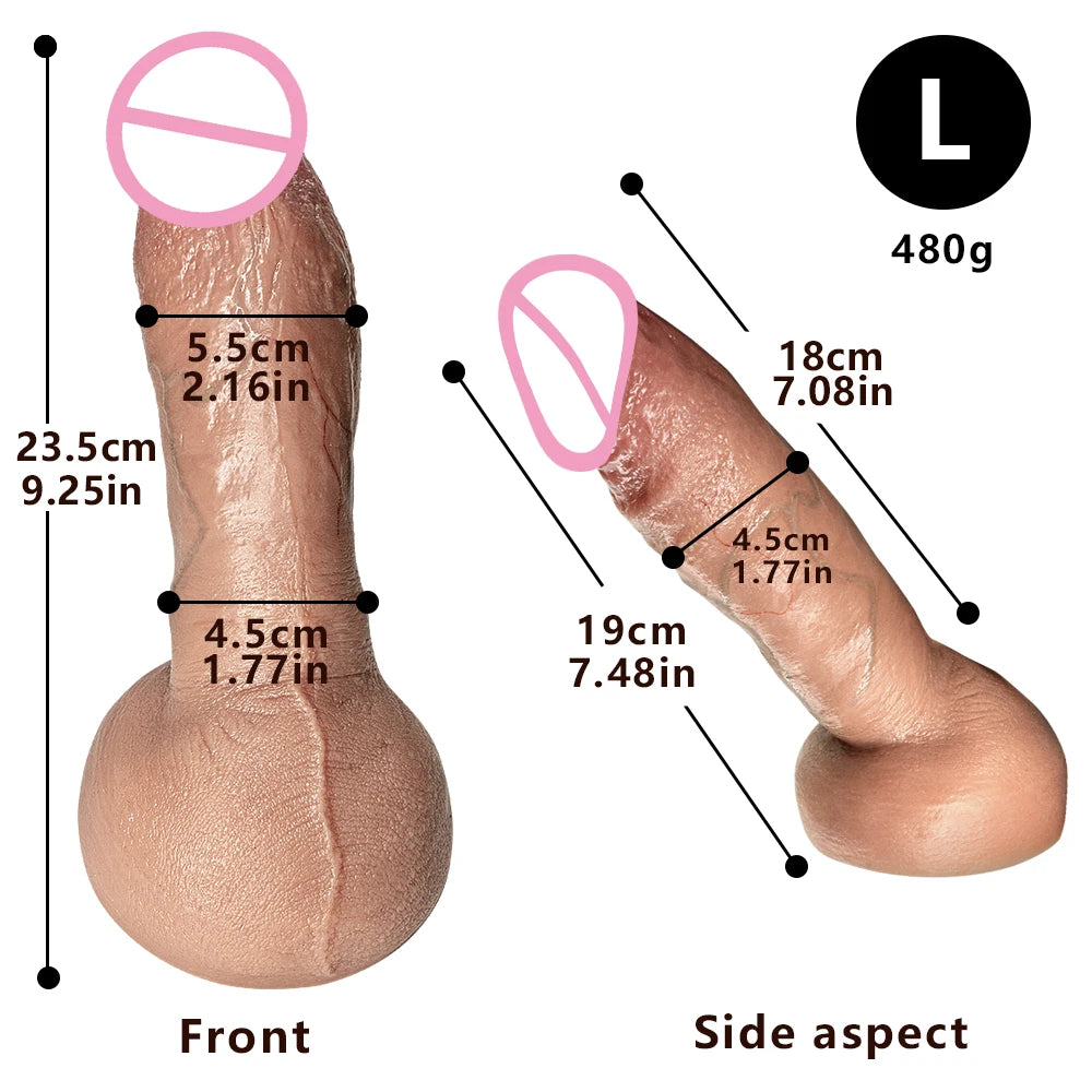 Huge Giant Dildo Suction Cup Dildo Realistic dildos on women’s Thick Dick female orgasm Masturbators Penis Erotic Toy for Women