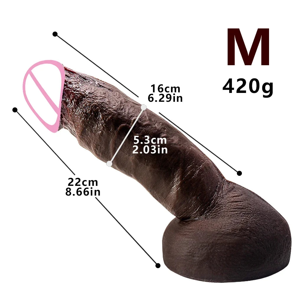 Huge Giant Dildo Suction Cup Dildo Realistic dildos on women’s Thick Dick female orgasm Masturbators Penis Erotic Toy for Women