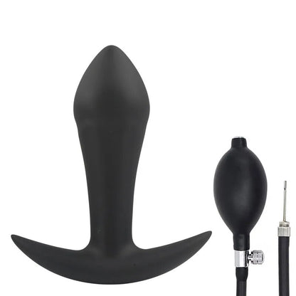 Huge Inflatable Anal Plug 15cm Long Butt Plug Ass Deep Stimulation Vagina Anus Expansion Erotic Anal Sex Toys For Men Women