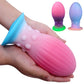 Huge Luminous Anal Plug Soft Egg Butt Plug Big 8cm Anal Dilator Prostate MassageSilicone Buttplug Adult Sex Toy Products