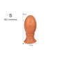 Huge Luminous Anal Plug Soft Egg Butt Plug Big 8cm Anal Dilator Prostate MassageSilicone Buttplug Adult Sex Toy Products