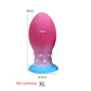 Huge Luminous Anal Plug Soft Egg Butt Plug Big 8cm Anal Dilator Prostate MassageSilicone Buttplug Adult Sex Toy Products