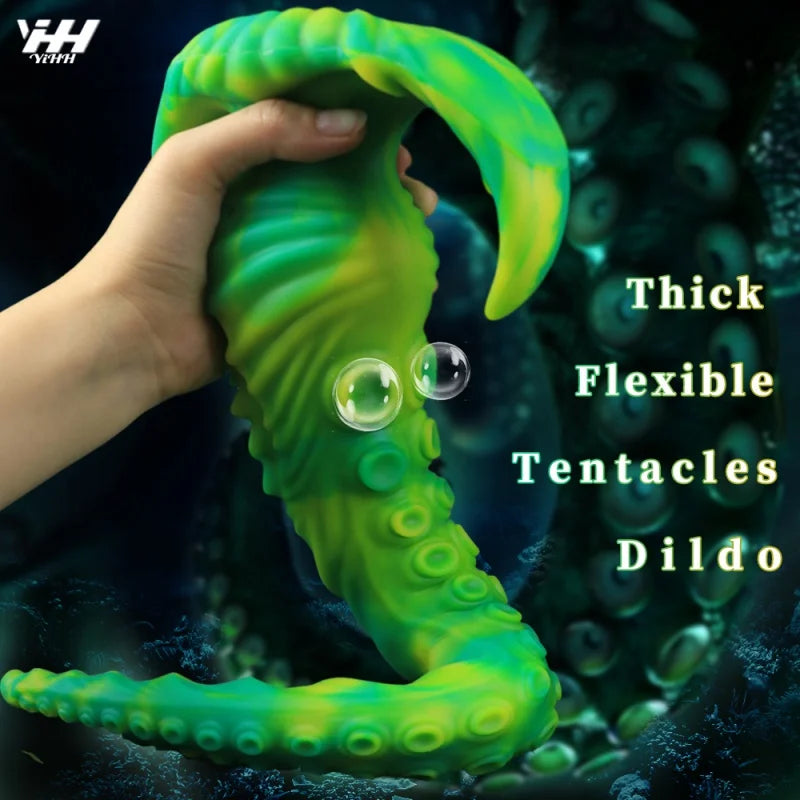 Huge Monster Tentacle Dildo Adult Toy Silicone Dragon Dildo For Men Women Big Anal Toys Thick Large Butt Plug for Deepest Sex