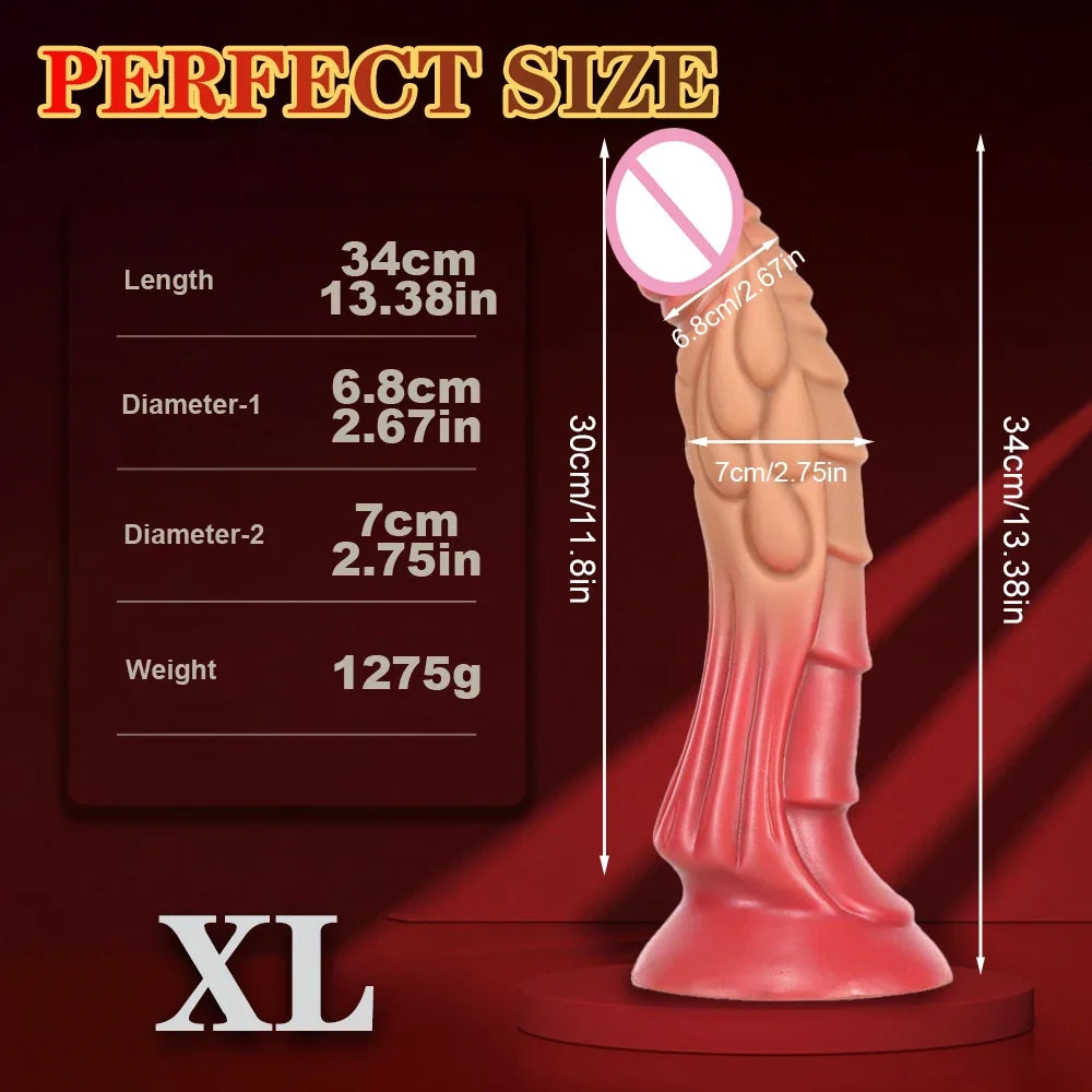 Huge Monsters Dildos for Women Sex Toys Vagina G-spot Masturbation Adult Silicone Dildos for Anal Big Butt Plug Adult Toys Men