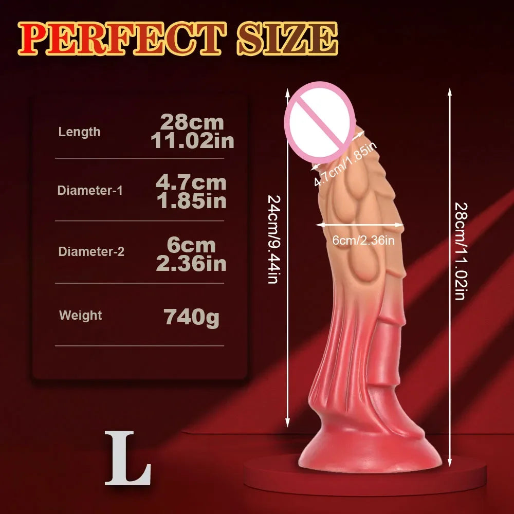 Huge Monsters Dildos for Women Sex Toys Vagina G-spot Masturbation Adult Silicone Dildos for Anal Big Butt Plug Adult Toys Men