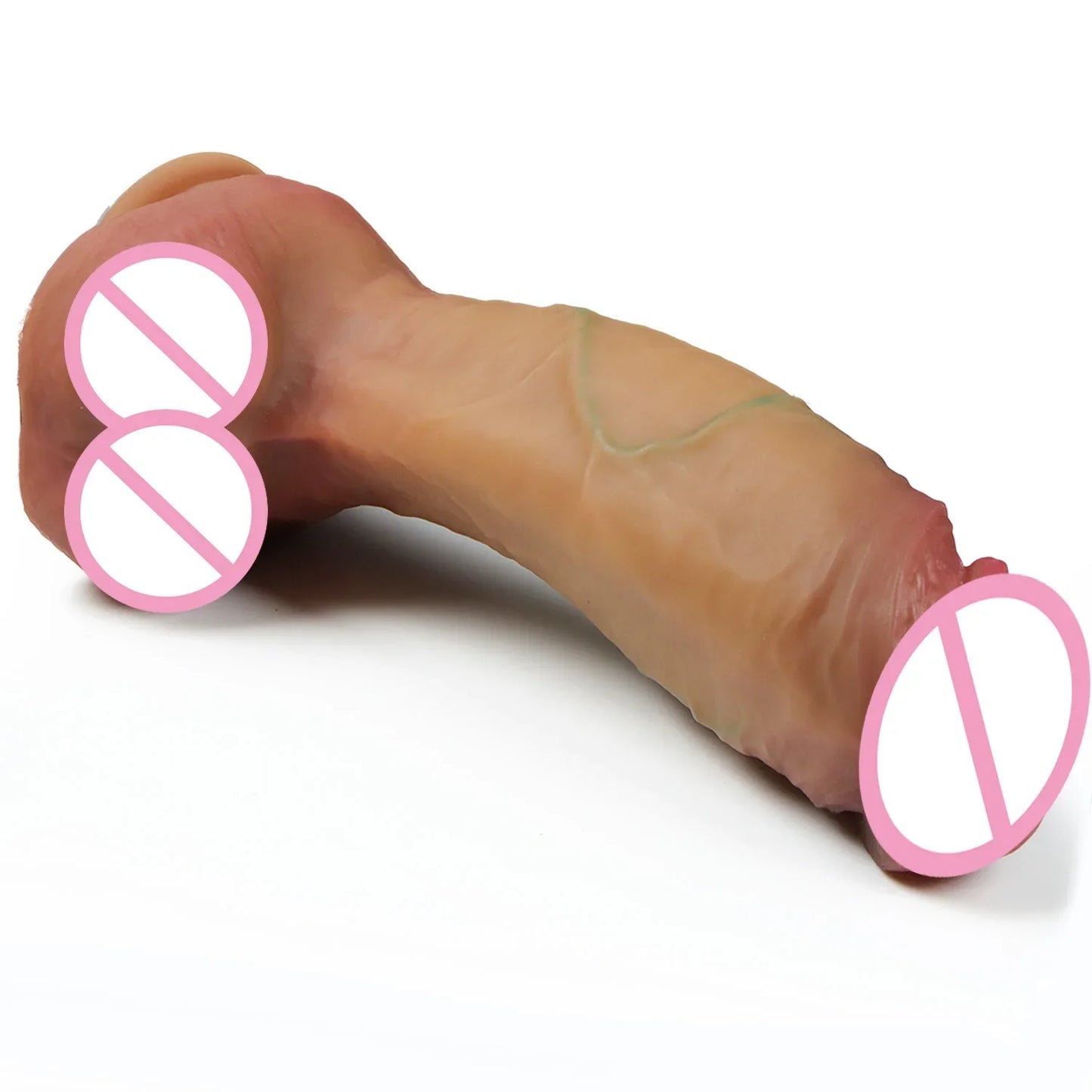 Huge Realistic Dildos Feels Like Skin Adult Sex Toys for Women Soft Silicone Realistic Penis with Suction Cup G-spot Massages