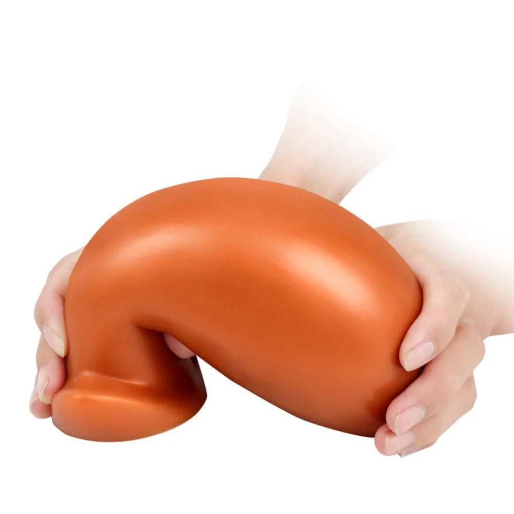 Huge Silicone Dragon Egg Anal Plug Sex Products Men's Prostate Massager Gay Couple SM Soft Butt Plug Anal Ball Vaginal Massage