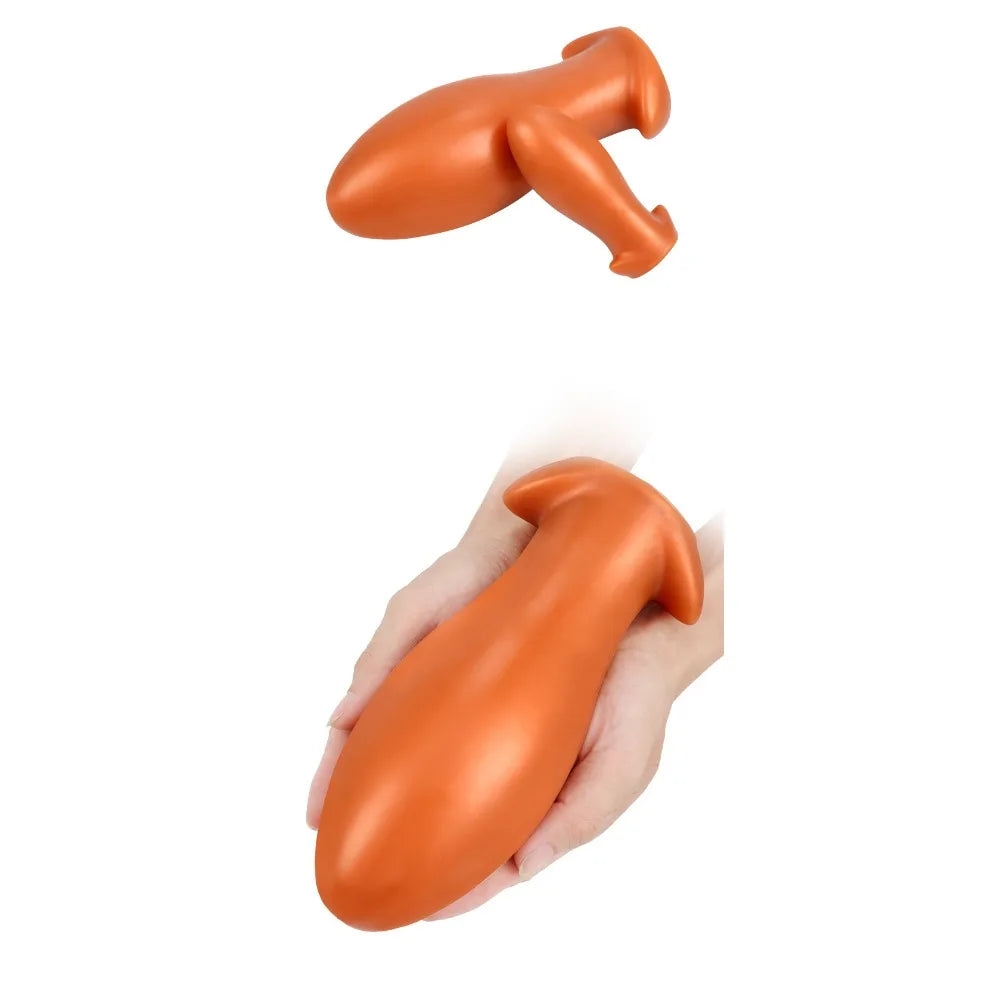 Huge Silicone Dragon Egg Anal Plug Sex Products Men's Prostate Massager Gay Couple SM Soft Butt Plug Anal Ball Vaginal Massage