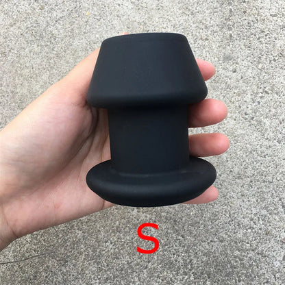 Huge Silicone Hollow Anal Plug Dilatador Anal Expander Speculum Gay Sex Toys Butt Plug Prostate Massager Anal Sex Toys For Men