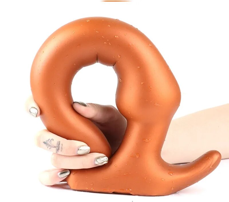 Huge soft silicone butt plug anal dildo prostate massager SM gay anal plug adult set toy anal for men women  anus dilator vagina