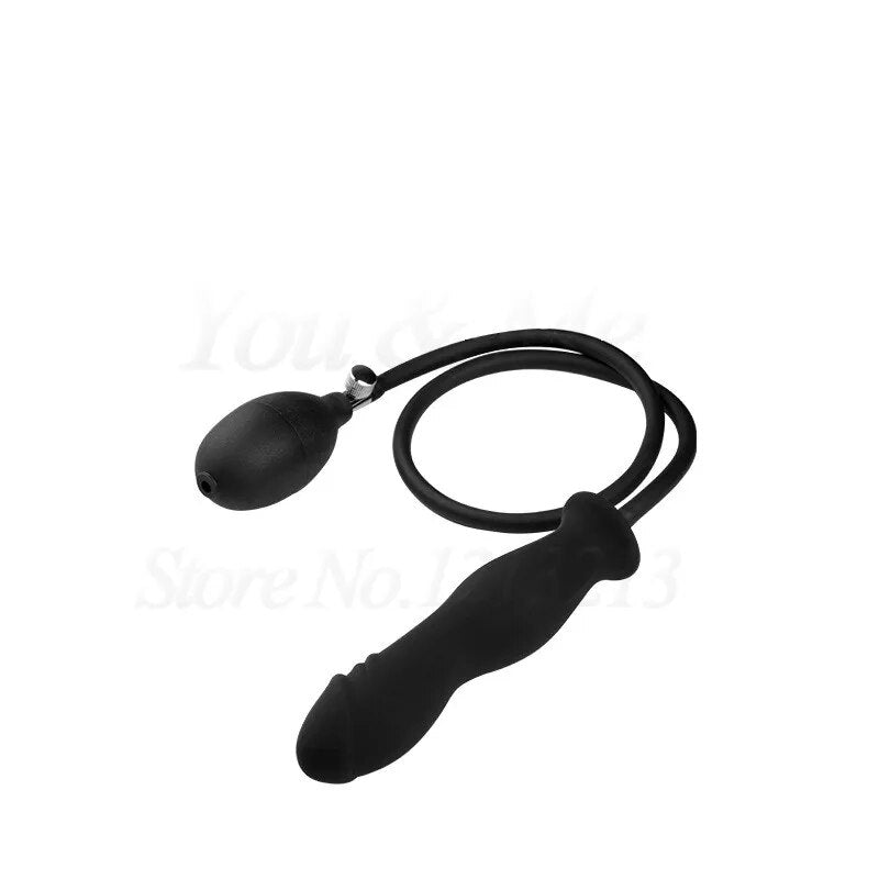Inflatable Anal Dildo Plug Expandable Butt Plug With Pump Adult Products Silicone Sex Toys for Women Men Anal Dilator Massager