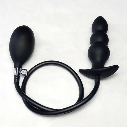 Inflatable Anal Plug Expander Butt Plug Dilator  Penis Dildos G Spot Stimulator Prostate Massager Funny Adult Toys BDSM Sex Toys