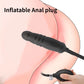 Inflatable Anal expander plug Silicone Large Inflatable Air Bag Sex Toy Adult Backyard Massage No Vibrator for couples