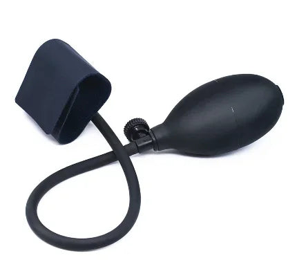 Inflatable Penis Ring Sex Toy Male Enhancement Pump Silicone Pumping Scrotum Sleeve Erection Lock Semen Make Your Penis Exercise
