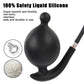 Inflatable Silicone Anal Plug Butt Dilator Dildos Vaginal Expandsion Trainer Anus Sex Toys Tools for Couples Gay Erotic Products
