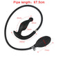 Inflatable Silicone Anal Plug Butt Dilator Dildos Vaginal Expandsion Trainer Anus Sex Toys Tools for Couples Gay Erotic Products