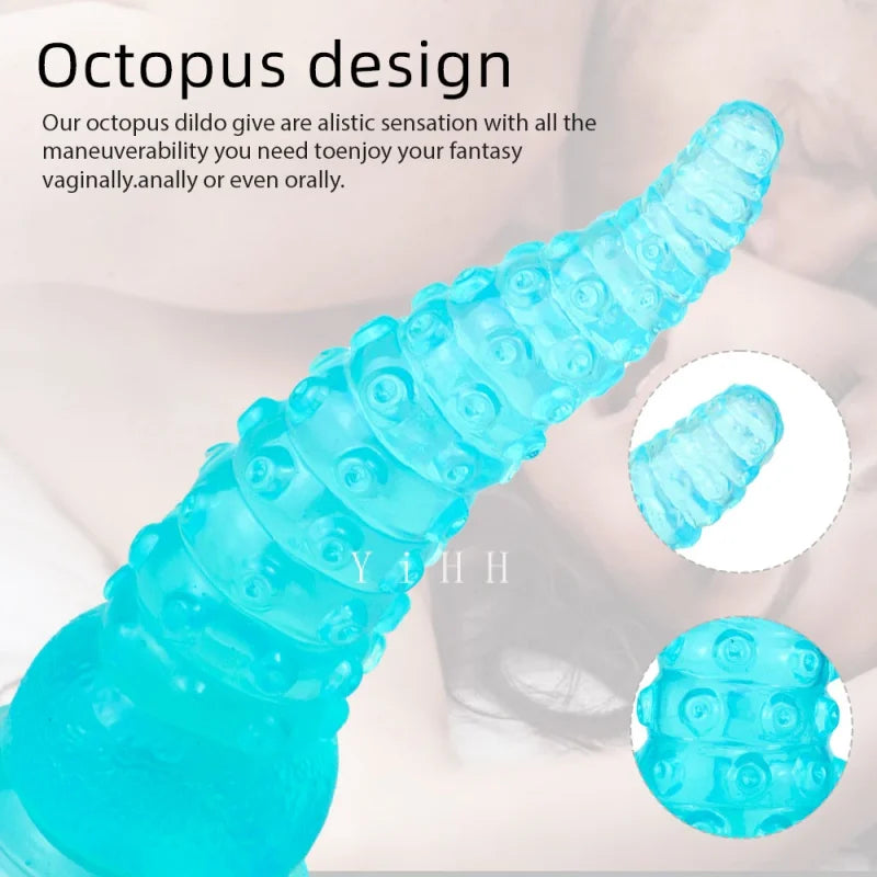 Jelly Anal Dildo Big Butt Plug Anus Expansion Prostate Massager G Spot Stimulator Vaginal Ass Plug Sex Toy For Woman Men Gay