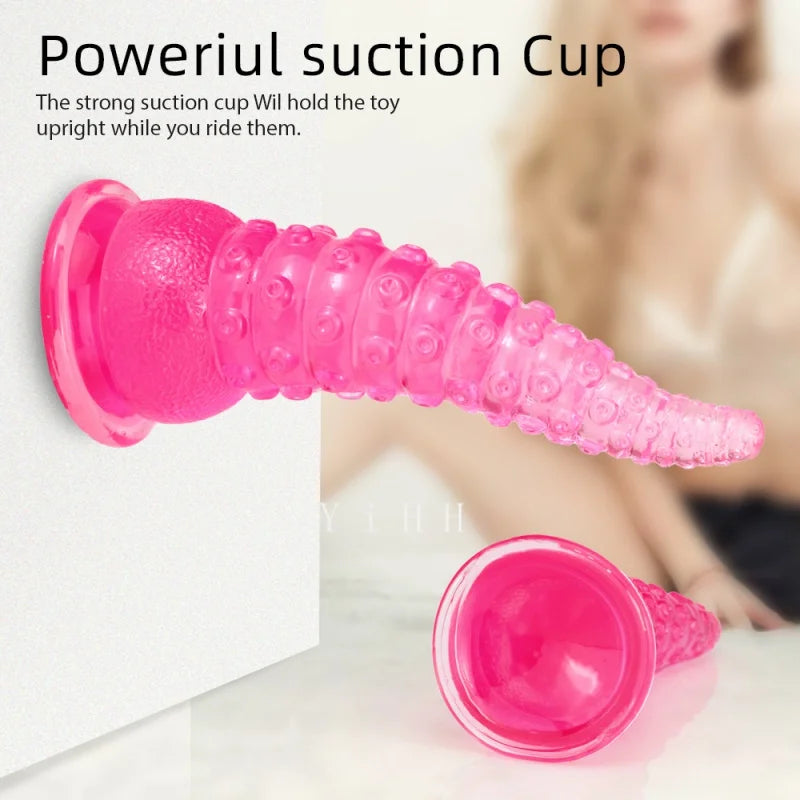 Jelly Anal Dildo Big Butt Plug Anus Expansion Prostate Massager G Spot Stimulator Vaginal Ass Plug Sex Toy For Woman Men Gay