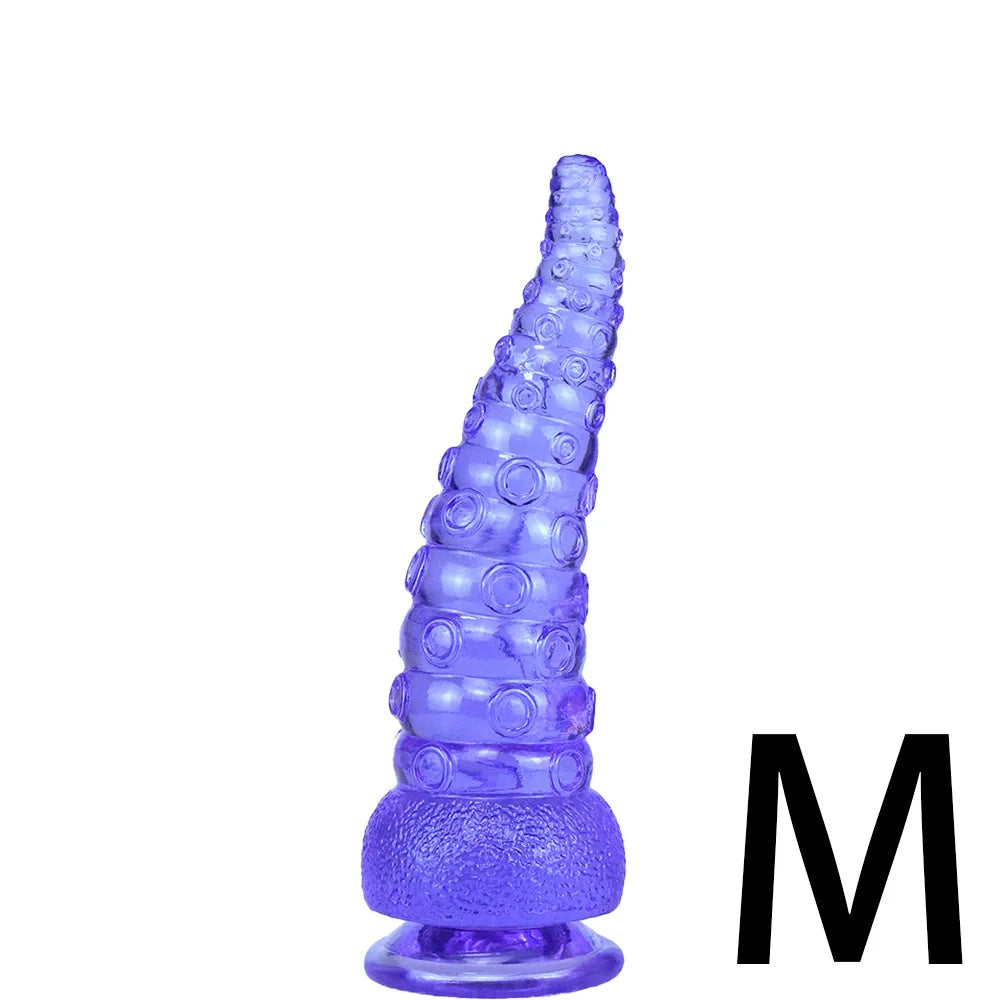 Jelly Anal Dildo Big Butt Plug Anus Expansion Prostate Massager G Spot Stimulator Vaginal Ass Plug Sex Toy For Woman Men Gay