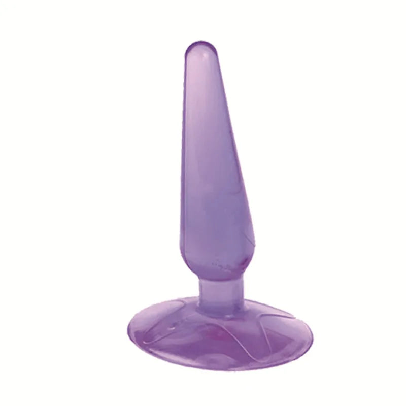 Jelly Color Butt Plug Silicone Anal Plug Sex Toys for Men Women Adult Products Anus Toys No Vibrator Prostate Massager Anal Toys