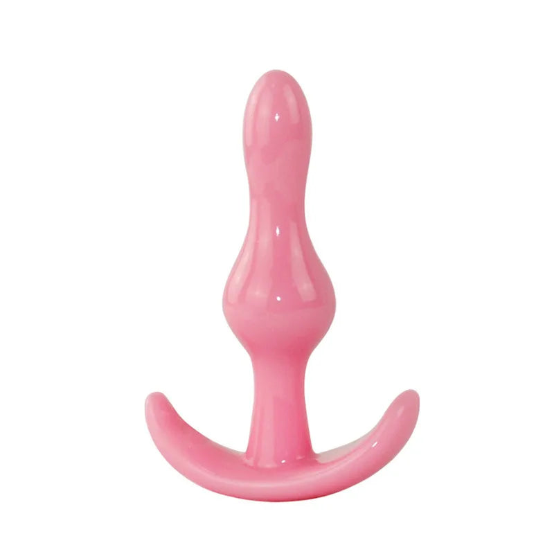 Jelly Color Butt Plug Silicone Anal Plug Sex Toys for Men Women Adult Products Anus Toys No Vibrator Prostate Massager Anal Toys