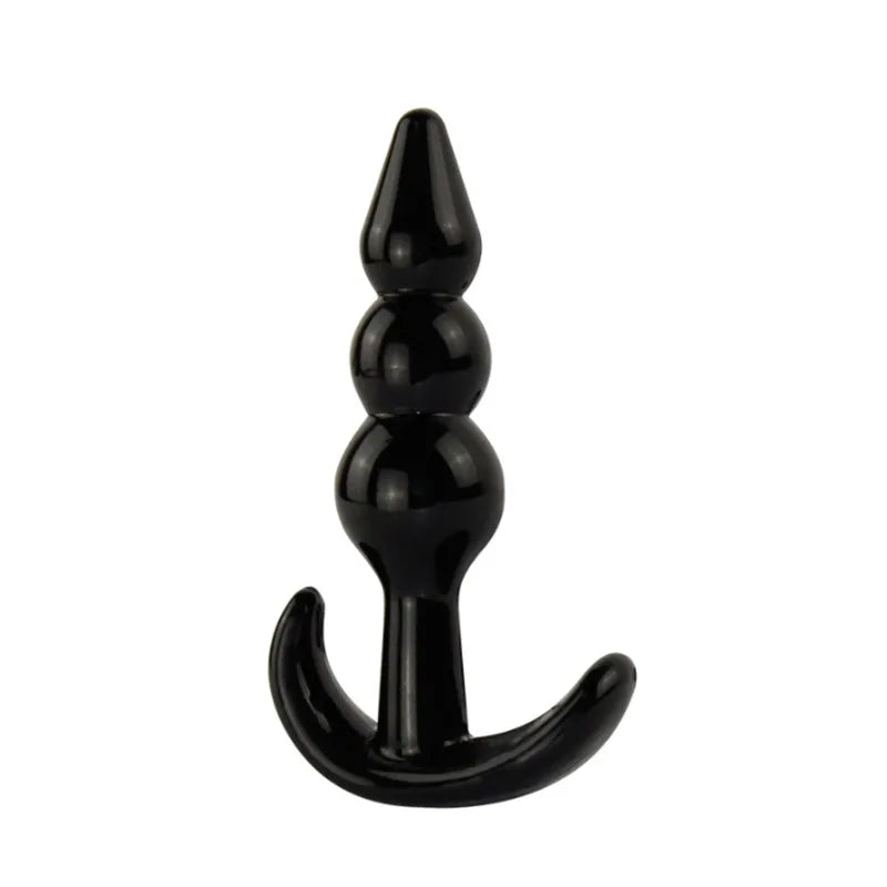 Jelly Color Butt Plug Silicone Anal Plug Sex Toys for Men Women Adult Products Anus Toys No Vibrator Prostate Massager Anal Toys