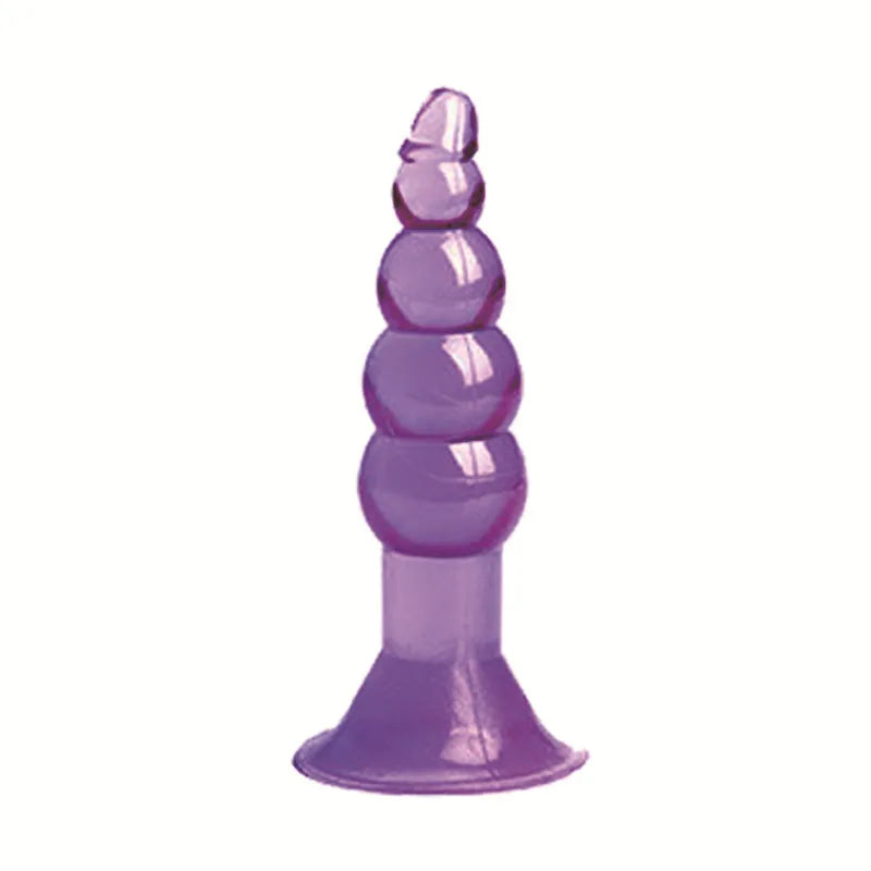 Jelly Color Butt Plug Silicone Anal Plug Sex Toys for Men Women Adult Products Anus Toys No Vibrator Prostate Massager Anal Toys