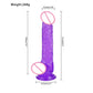 Jelly Dildo Vagina Anal Sex Toys 4 Sizes Transparent Realistic Soft Fake Penis Sucker Dildo Butt Plug Sex Toys for Woman Men