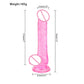 Jelly Dildo Vagina Anal Sex Toys 4 Sizes Transparent Realistic Soft Fake Penis Sucker Dildo Butt Plug Sex Toys for Woman Men