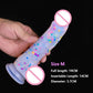 Jelly Medical Silicone Dildo Realistic Adult Toys Soft Strap on Dildo Artificial Dildos Colourful Penis Sex Toys for Woman