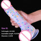 Jelly Medical Silicone Dildo Realistic Adult Toys Soft Strap on Dildo Artificial Dildos Colourful Penis Sex Toys for Woman