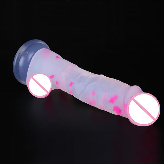 Jelly Medical Silicone Dildo Realistic Adult Toys Soft Strapon Artificial Penis New Dildos Bullet Colourful Sex Toys for Woman