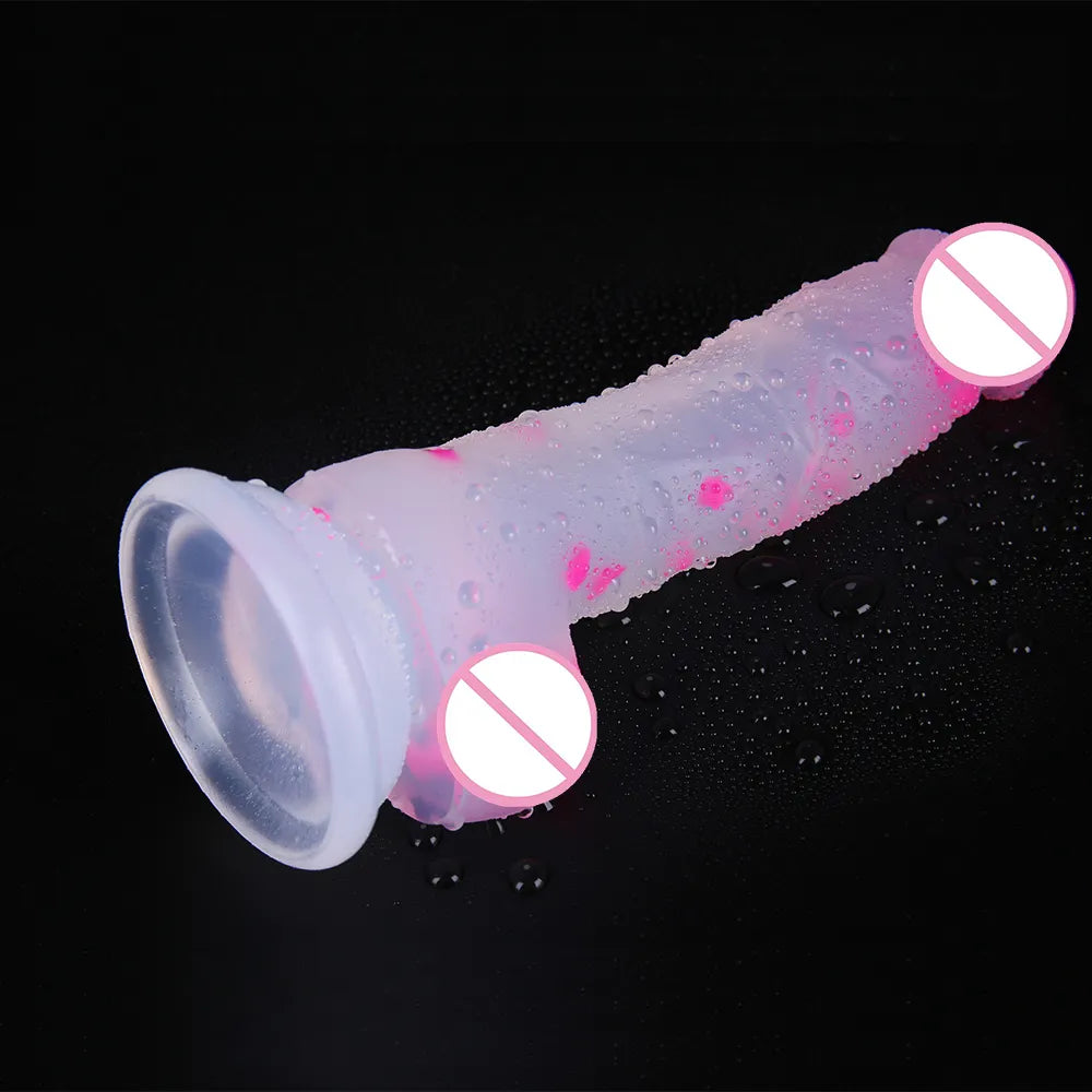 Jelly Medical Silicone Dildo Realistic Adult Toys Soft Strapon Artificial Penis New Dildos Bullet Colourful Sex Toys for Woman