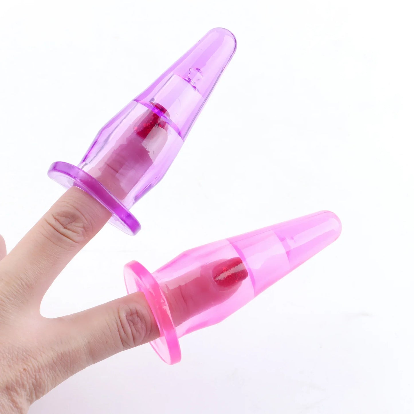 Jelly Small Finger Sex Toy Anal Plug Butt Plug Anal Stimulator Sex Toys for Women Men Erotic Adult Product Game Waterproof