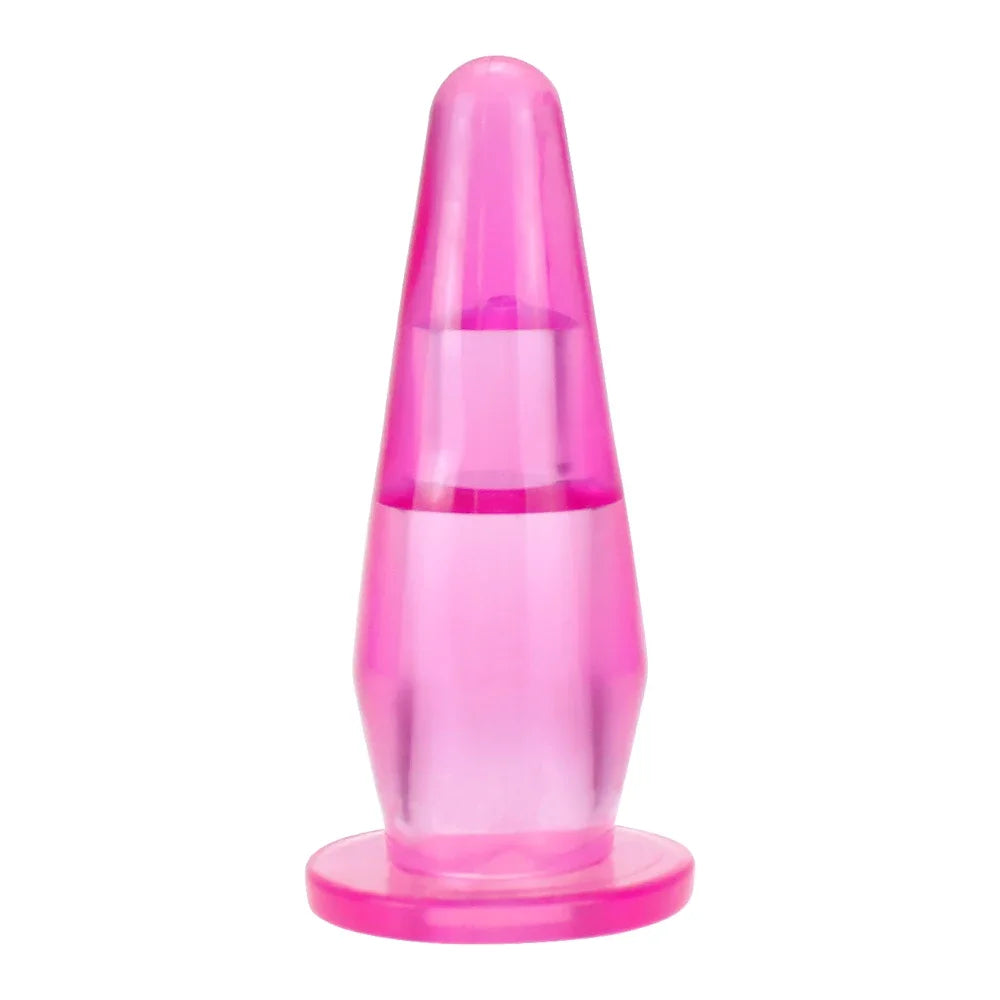 Jelly Small Finger Sex Toy Anal Plug Butt Plug Anal Stimulator Sex Toys for Women Men Erotic Adult Product Game Waterproof